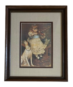 lot 480 image: The Broken String Print by Charles Burton