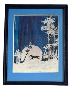 lot 484 image: Frolicking Horse Motif Print by T.C. Kolar