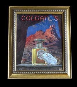lot 488 image: Colgates Cashmere Bouquet Products Advertising Print