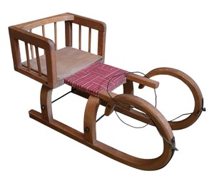 lot 496 image: Darling Doll Sled