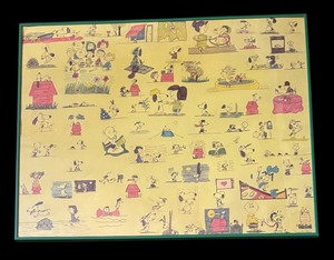 lot 505 image: Peanuts Gang Print