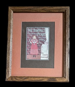 lot 575 image: Advertisement for Doctor Pierre Toothpaste by Louis Maurice Boutet de Monvel