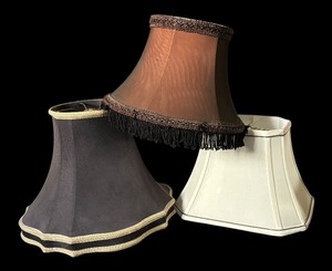 lot 594 image: Three Classy Lamp Shades