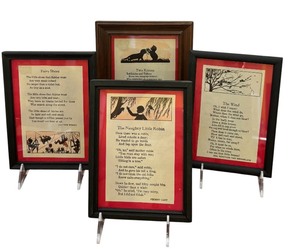 lot 327 image: Four Vintage Framed Mottos