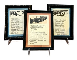 lot 330 image: Three Vintage Framed Mottos
