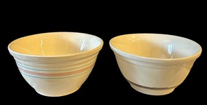 lot 393 image: Two Vintage Oven Ware Bowls