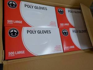lot 71 image: 10,000 size Large Polyethylene Sing...