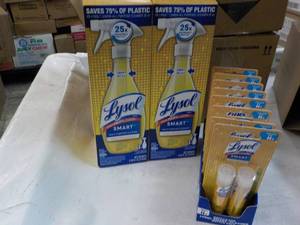 lot 80 image: 16 ct Lysol Smart Cleaner Refills a...