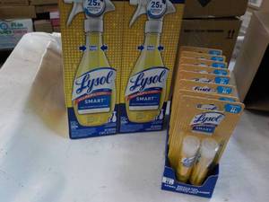 lot 81 image: 16 ct Lysol Smart Cleaner Refills a...