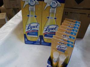 lot 84 image: 16 ct Lysol Smart Cleaner Refills a...