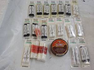lot 100 image: Shoe Laces and Shoe Polish...