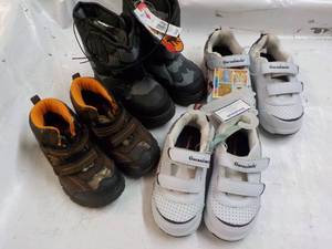 lot 107 image: 4 pair Childrens Shoes and Boots...