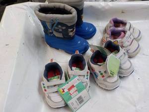 lot 112 image: 4 pair Childrens Shoes and Boots...