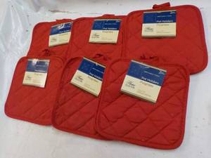 lot 123 image: 6 ct 2 packs Home Collection Pot Ho...