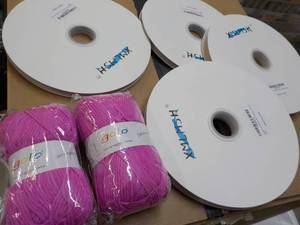 lot 134 image: Velvet Ribbon and Golo Yarn...