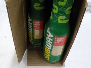 lot 154 image: 6 ct Subway Creamy Italian Sauce...