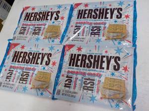 lot 195 image: 24 bars Hersheys Popping Candy Bar...