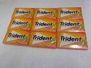 lot 202 image: 9 ct Trident Sugar Free Gum...