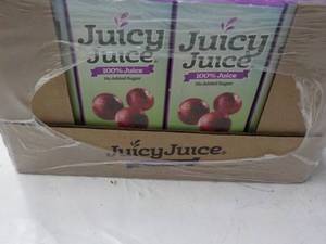 lot 209 image: 32 ct Grape Juicy Juice...