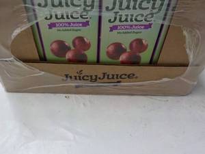 lot 210 image: 32 ct Grape Juicy Juice...