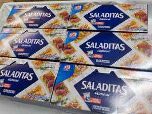 lot 212 image: 6 ct 18.6 oz boxes Sala ditas Games...