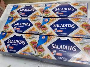 lot 213 image: 6 ct 18.6 oz boxes Sala ditas Games...
