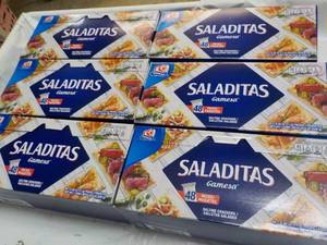 lot 214 image: 6 ct 18.6 oz boxes Sala ditas Games...