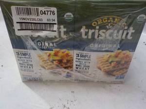 lot 241 image: 12 ct Triscuit Original Crackers 9 ...