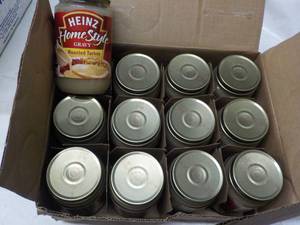 lot 247 image: 12 ct Heinz 12 oz Jars Roasted Turk...