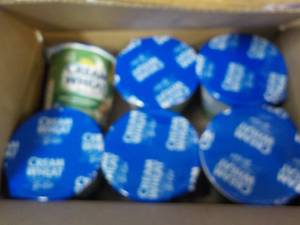 lot 261 image: 6 ct Cream of Wheat Instant 2.29 oz...