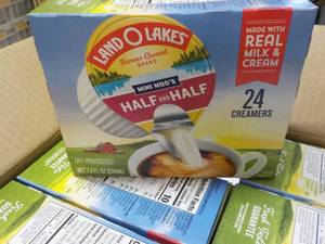 lot 273 image: 6 ct Land O Lakes Half and Half Cre...