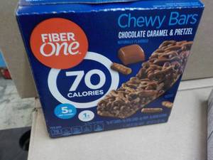 lot 291 image: 4 ct Fiber One Chewy Bars - 5 bars ...