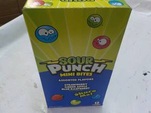 lot 315 image: 12 ct Sour Patch Mini Bites Assorte...