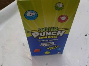 lot 316 image: 12 ct Sour Patch Mini Bites Assorte...
