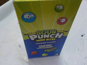 lot 319 image: 12 ct Sour Patch Mini Bites Assorte...