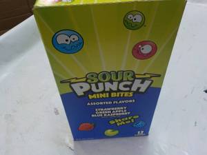 lot 322 image: 12 ct Sour Patch Mini Bites Assorte...