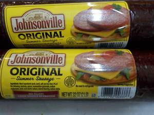 lot 353 image: 2 ct 32 oz Johnsonville Summer Saus...