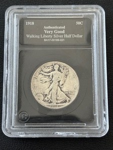 1918 Walking Liberty Half Dollar