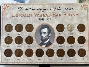 Last 20 Years of Lincoln Wheat Cents