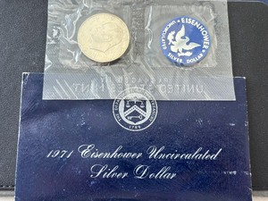 1971-S Eisenhower Silver Dollar Uncirculated