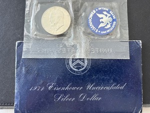 1971-S Eisenhower Silver Dollar Uncirculated