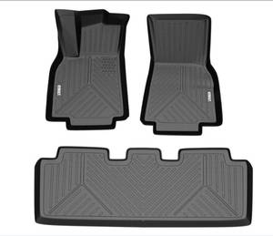 lot 43 image: Custom Fit Floor Mats for Tesla Model Y (2020-2023, 3 Pack)