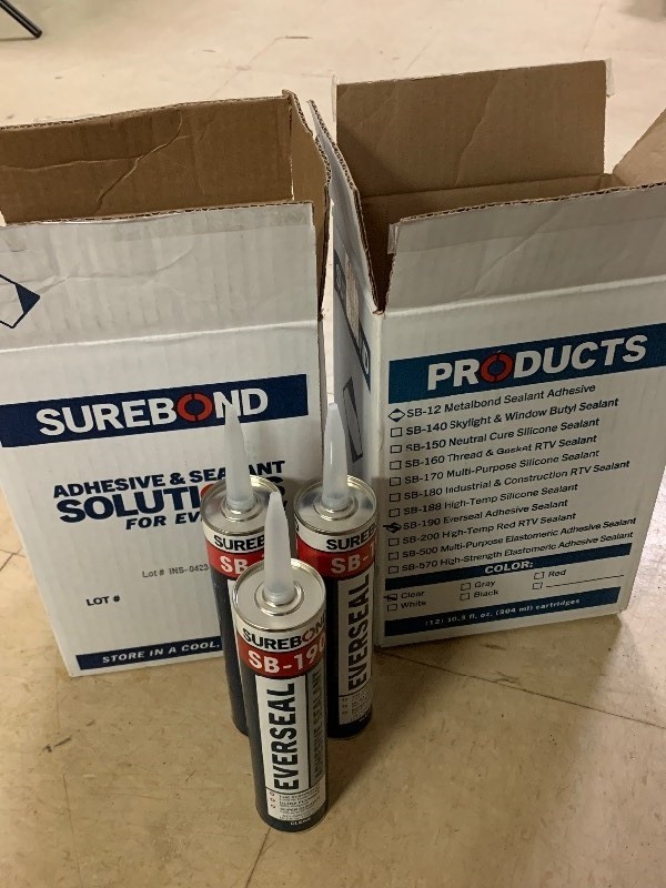 lot 27 image: Surebond, Everseal Adhesive Sealant
