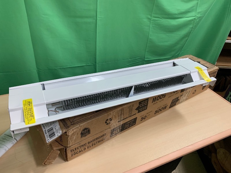 lot 46 image: Cadet F Series 2.5-foot Electric Baseboard Heater, White