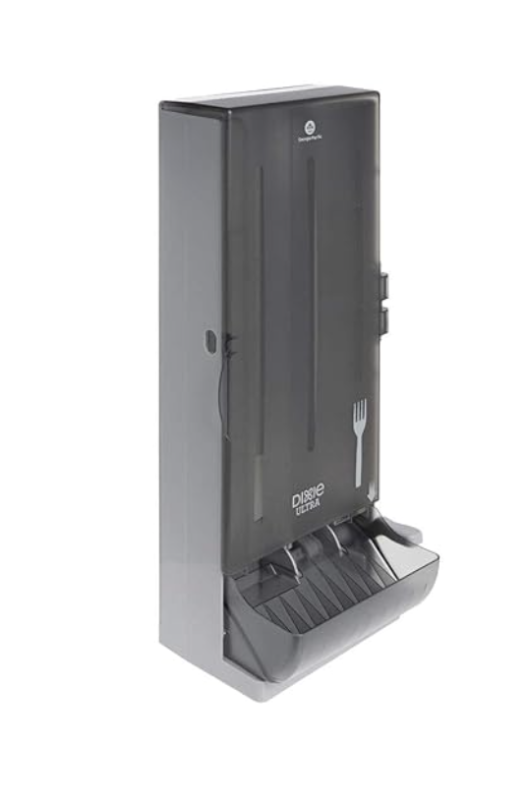 lot 54 image: Dixie SmartStock Classic Fork Dispenser - Black