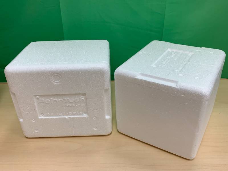 lot 76 image: 2 PolarTech Styrofoam Keep Cool Boxes