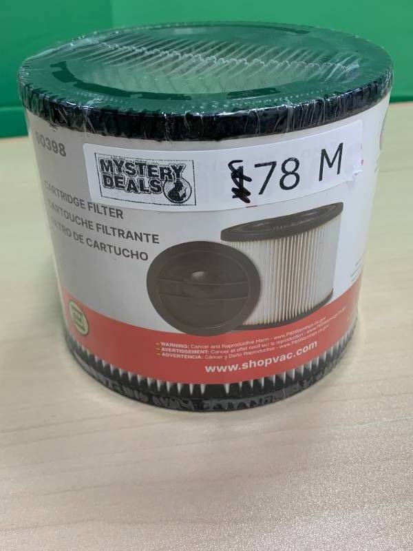 lot 78 image: Type AA - Shop-Vac Small Cartridge Filter