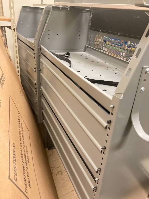 lot 96 image: Plumbing Van Shelves Package