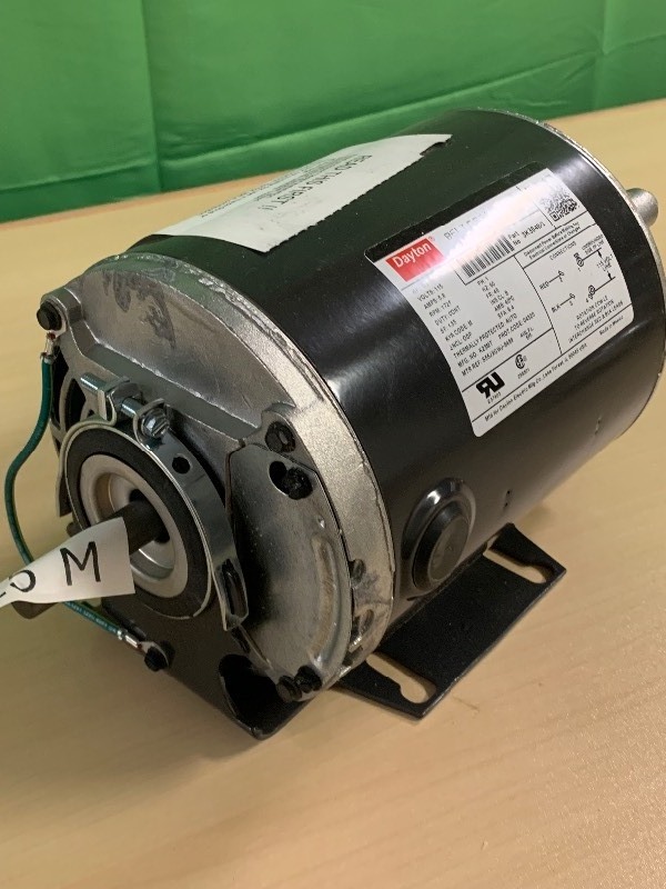 lot 115 image: Dayton Split-Phase Belt Drive Motor, 13 HP, 48 Frame, 115V AC Voltage, 1,725 Nameplate RPM