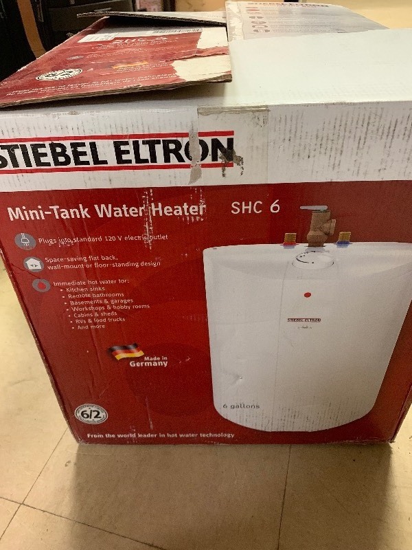 lot 193 image: Stielbel Eltron Mini-tank Water Heater SHC6
